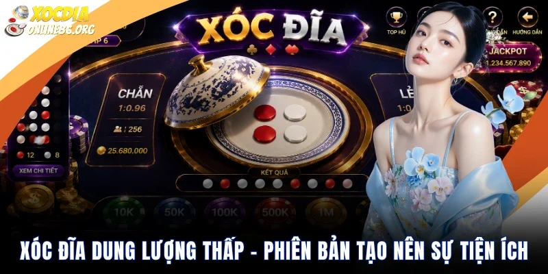 Xóc Đĩa dung lượng thấp